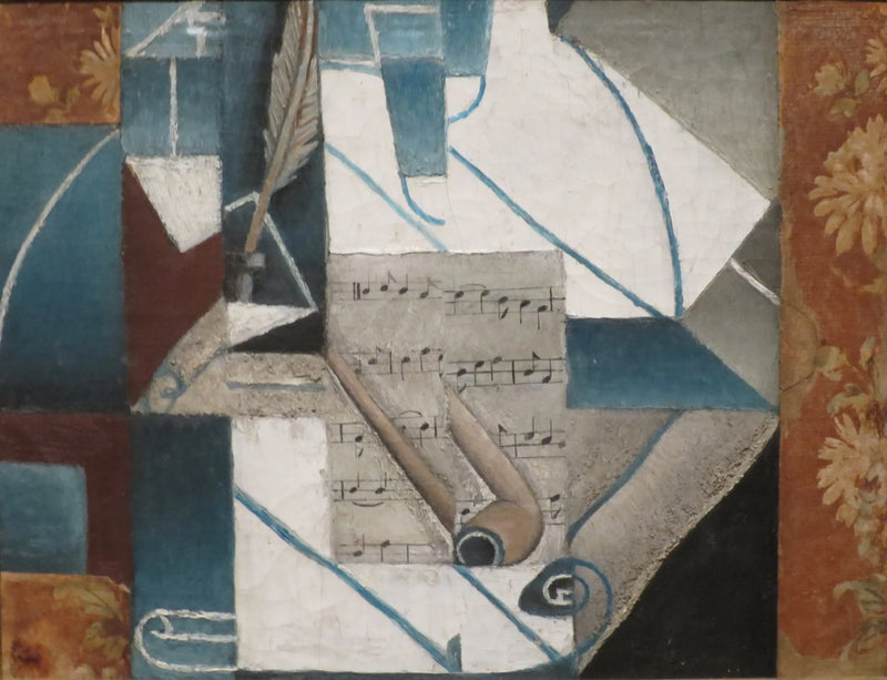 Pero a dýmka - Juan Gris