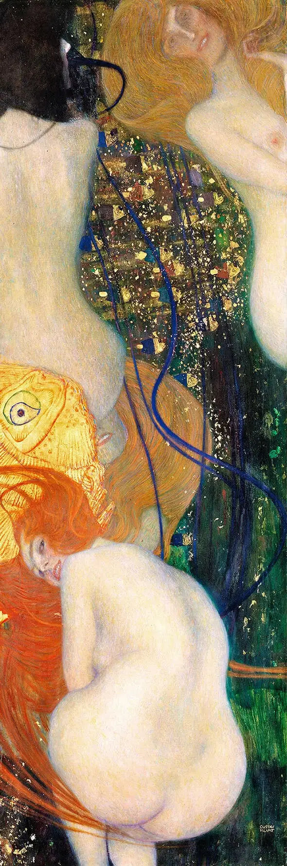 Zlatá rybka - Gustav Klimt
