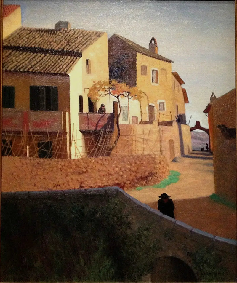 Římský most v Cagnes - Félicien Vallotton