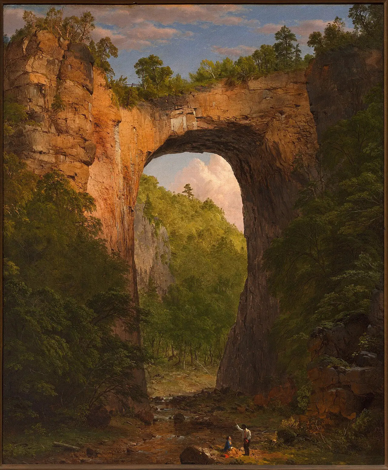 Pont Naturel Virginie - Frederic Edwin Church - Alpha Reproduction