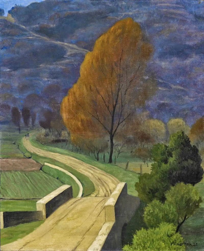 Most přes Béal - Félix Vallotton