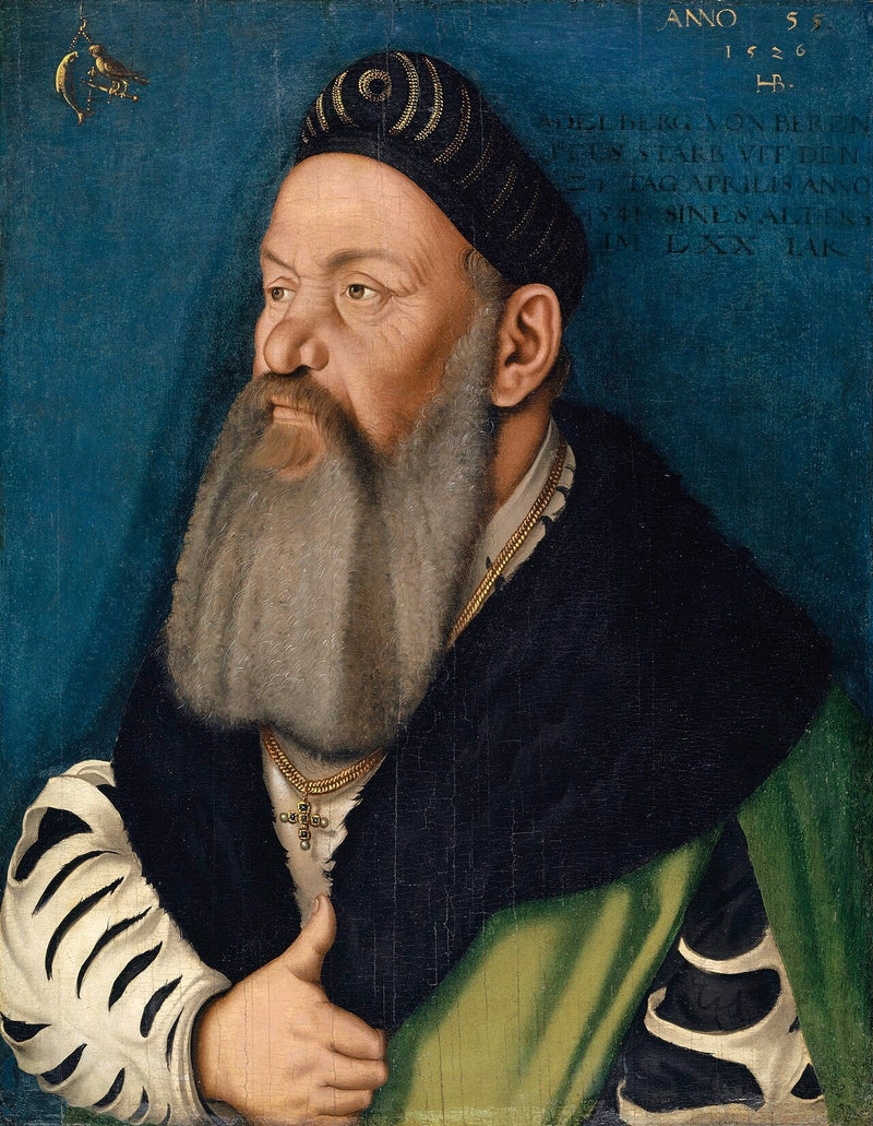 Portrét Adelberg III. de Bärenfels - Hans Baldung Grien
