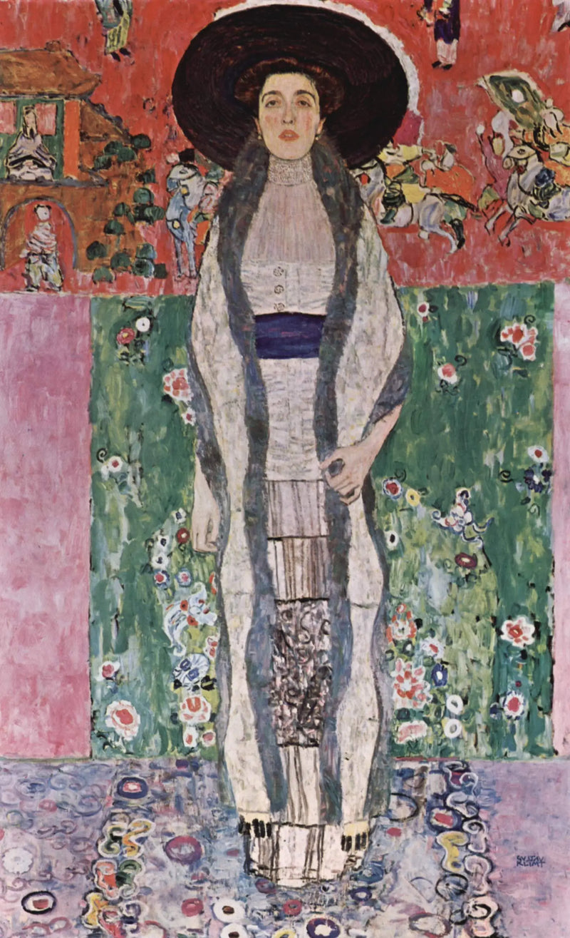 Portrét Adély Bloch-Bauerové II - Gustav Klimt