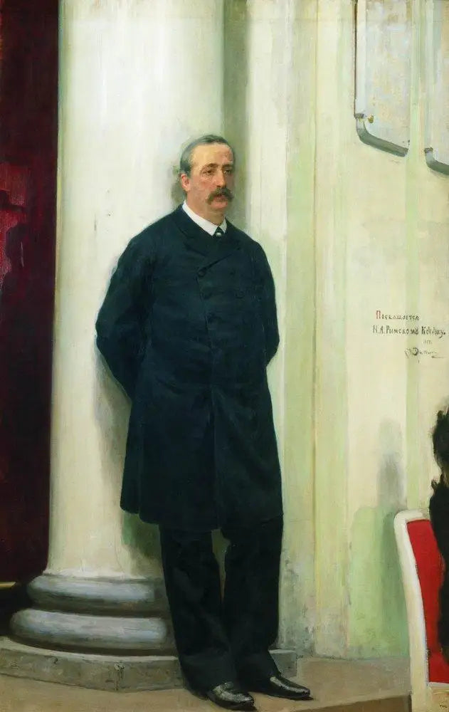 Portrét Alexandra Borodina - Ilya Repin