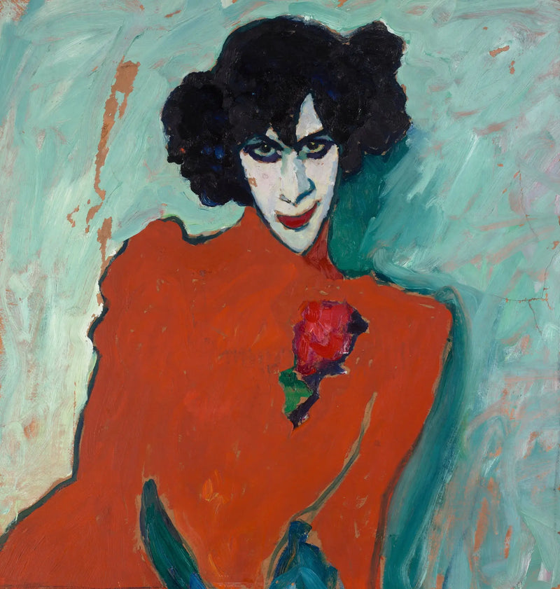 Portrét Alexandra Sakharova - Alexej von Jawlensky