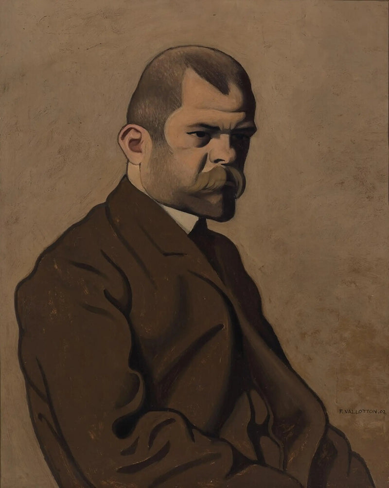 Portrét Ambroise Vollarda - Félix Vallotton