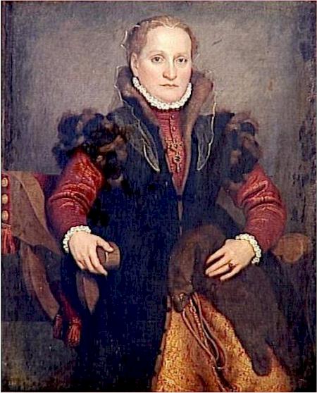 Portrét Angeliky Agliardi de Nicolinis - Giovanni Battista Moroni
