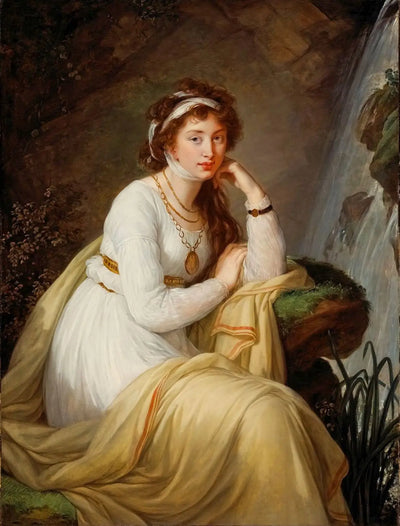 Portrait d’Anna Ivanovna Tolstoï (Baryatinskaya) - Élisabeth Vigée Le Brun - Alpha Reproduction