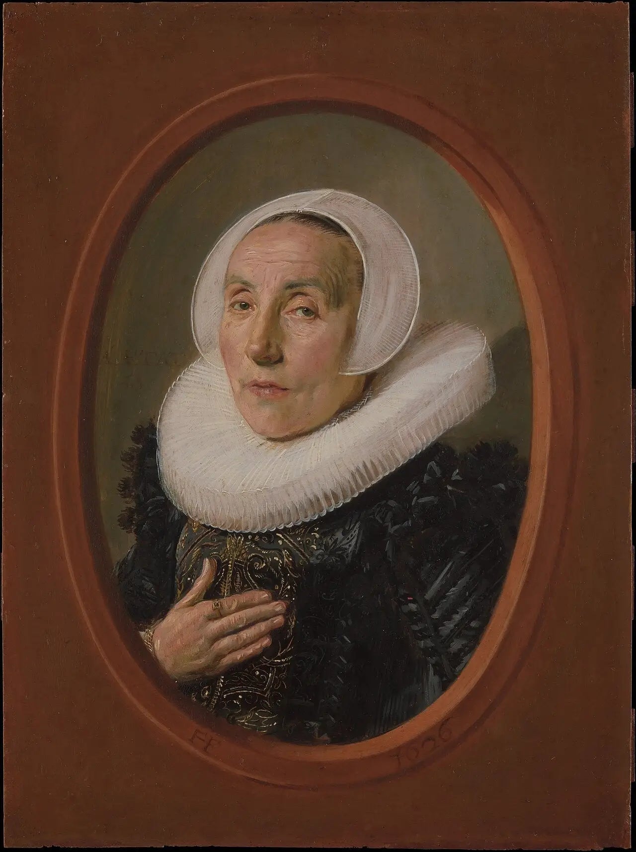 Portrait d’Anna van der Aar (1576/77 vers 1626) - Frans Hals - Alpha Reproduction
