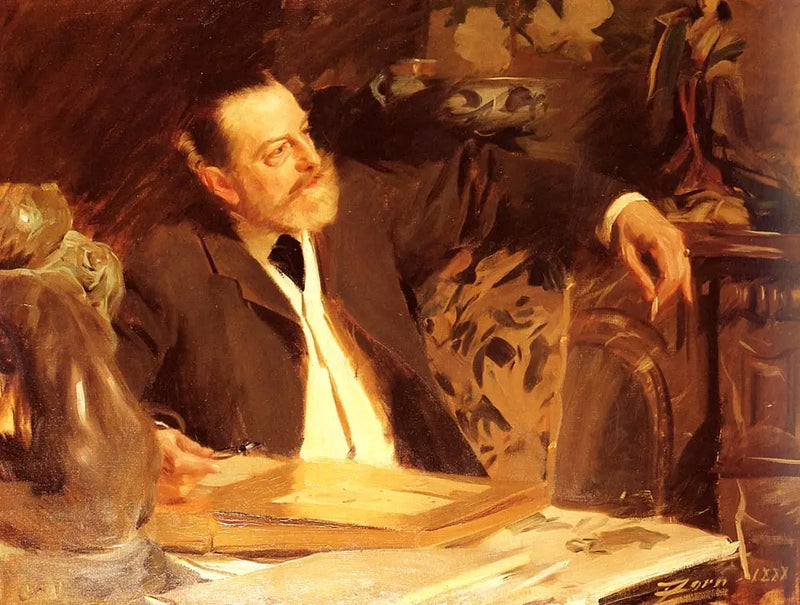Portrét Antonina Prousta - Anders Zorn