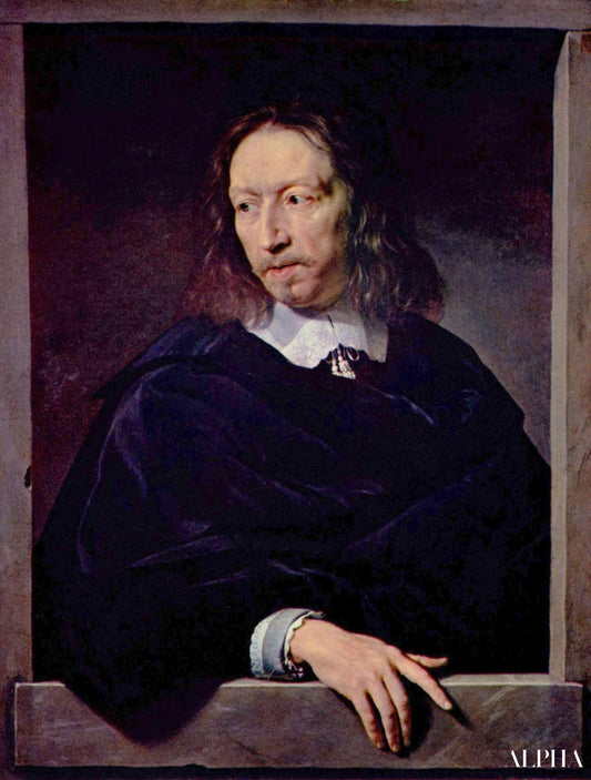 Portrait d'Arnauld d'Andilly - Philippe de Champaigne - Reproductions de tableaux et peintures haut de gamme