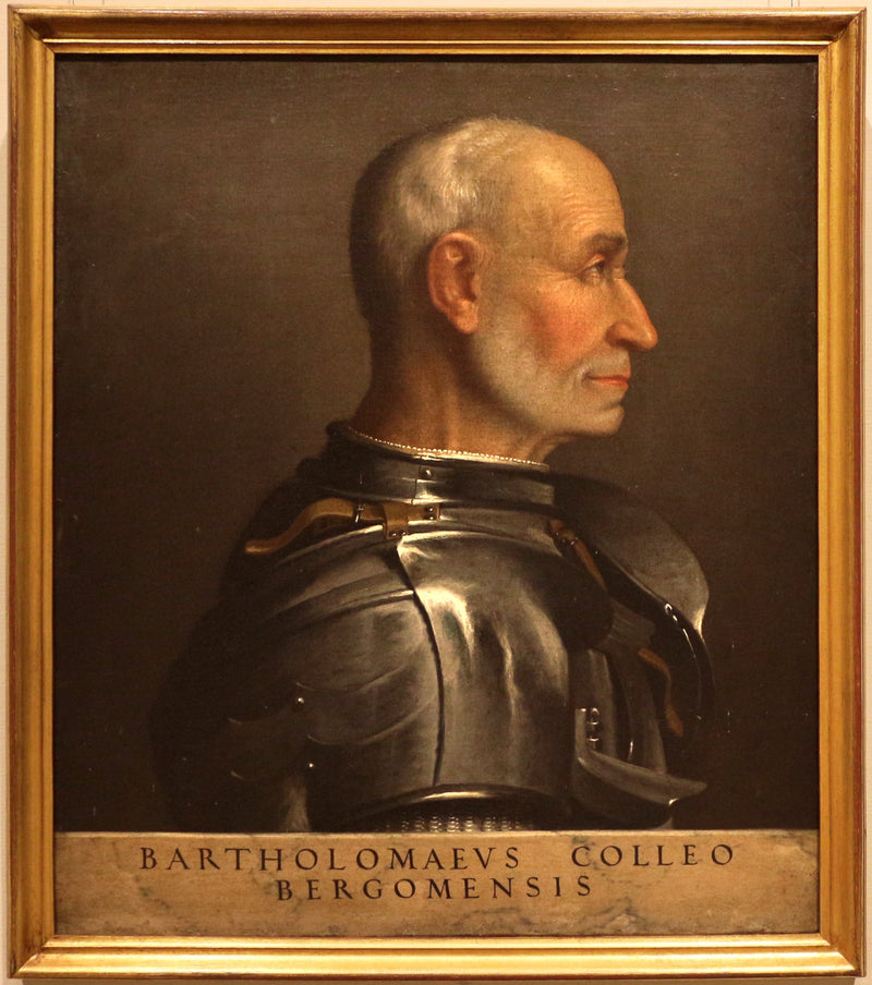 Portrét Bartolomea Colleoniho - Giovanni Battista Moroni