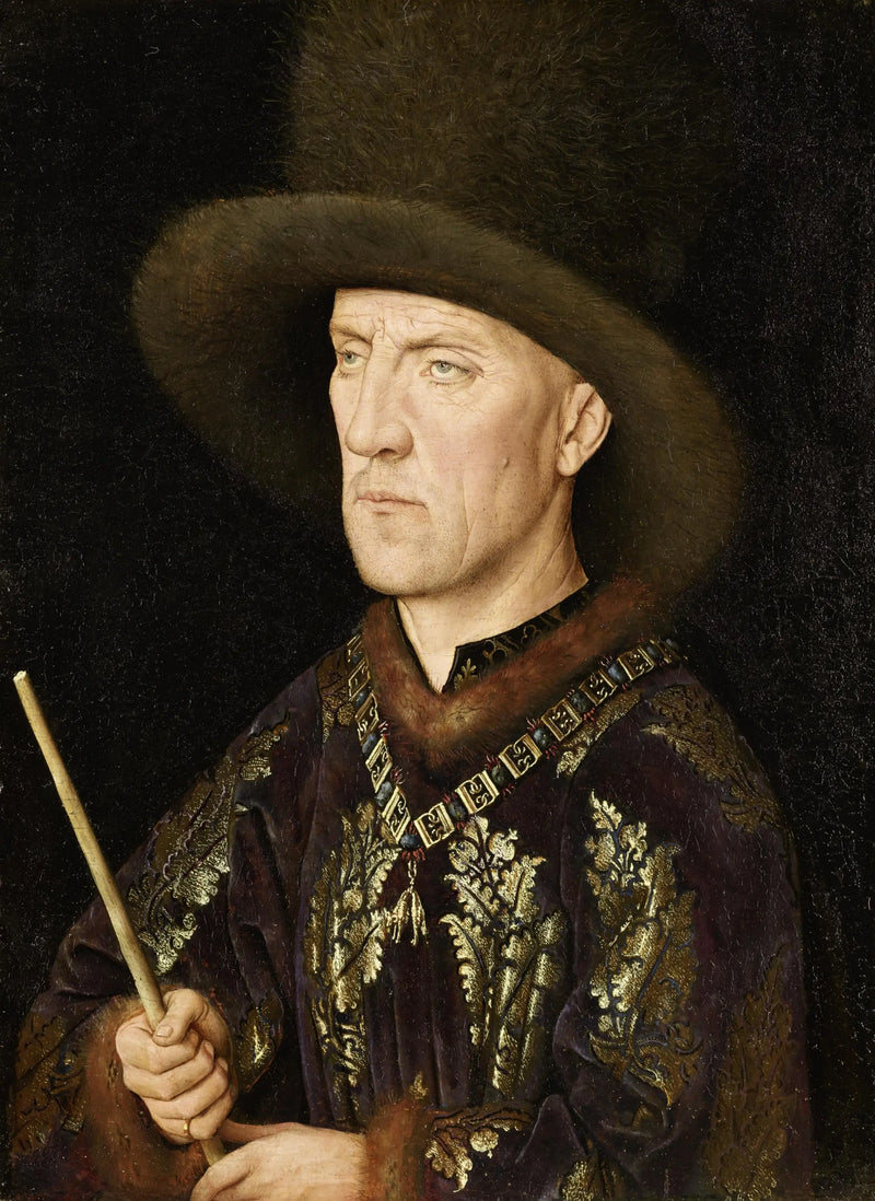Portrét Baudouina de Lannoy - Jan van Eyck