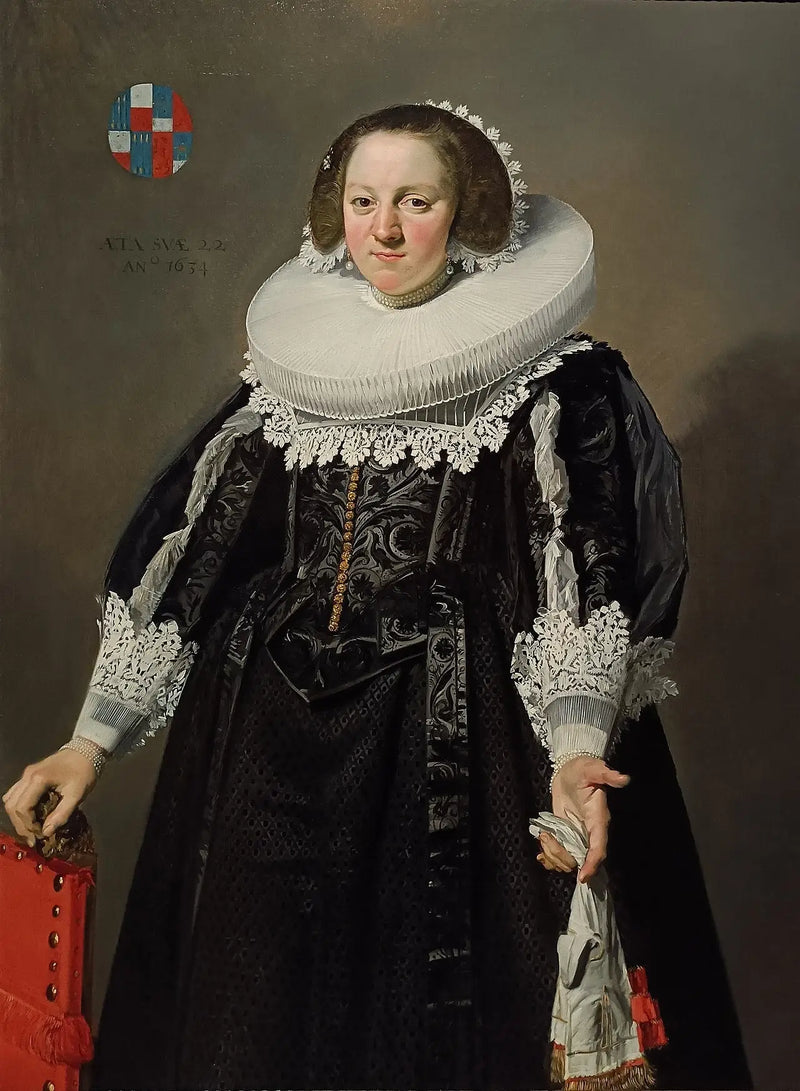 Portrét Cathariny Brugman - Frans Hals