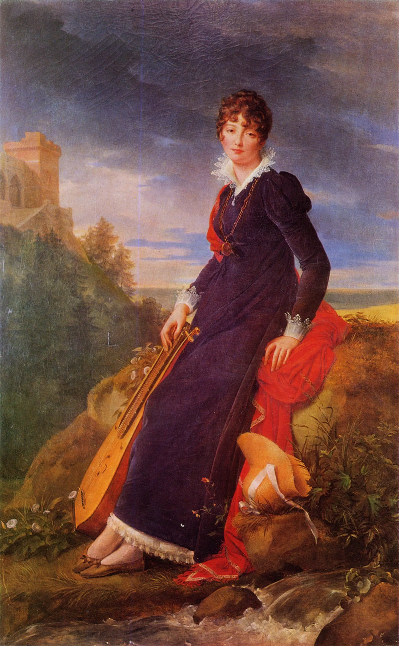 Portrét Catherine Starzeńska - François Gérard