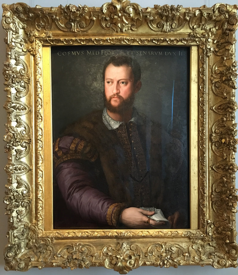 Portrét Cosima I. de Médicis. - Bronzino