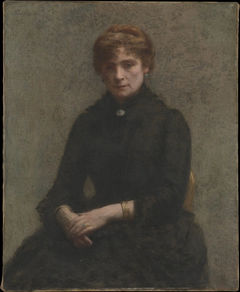 Portrét ženy - Henri Fantin-Latour