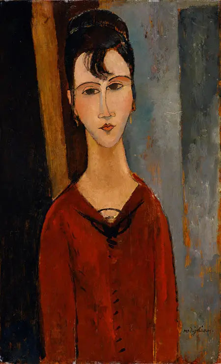 Portrét ženy (paní C.D.) - Amedeo Modigliani
