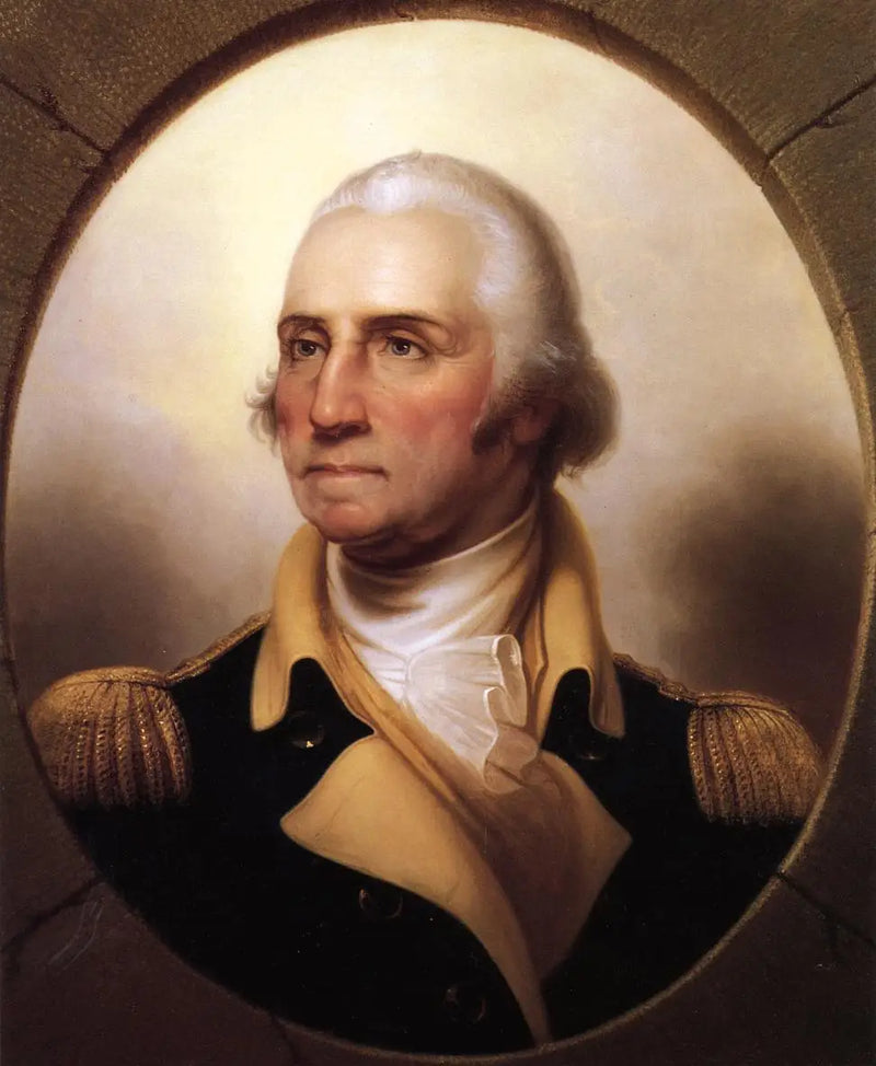 Portrét Georgea Washingtona - Rembrandt Peale