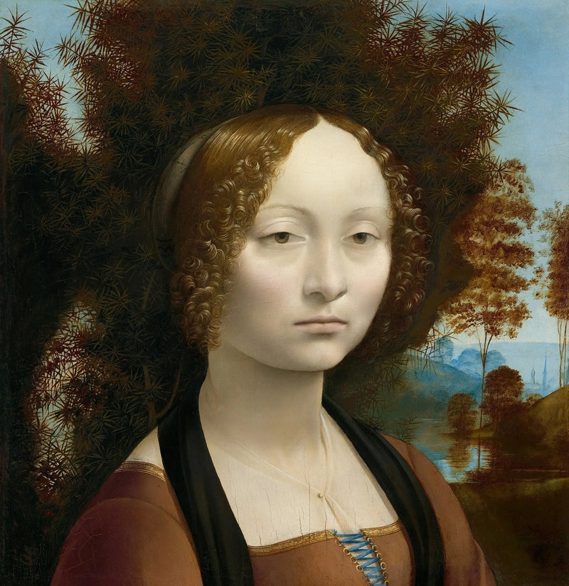 Portrét Ginevry de' Benci - Leonardo da Vinci