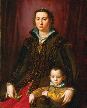 Portrét Giovanny Chevara a Giovanniho Montalva - Bronzino