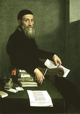 Portrét Giovanniho Bressaniho (1490 - 1560) - Giovanni Battista Moroni