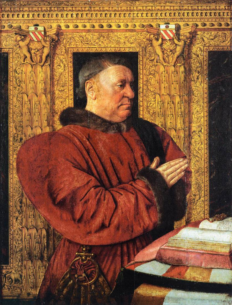 Portrét Guillaume Jouvenel des Ursins - Jean Fouquet