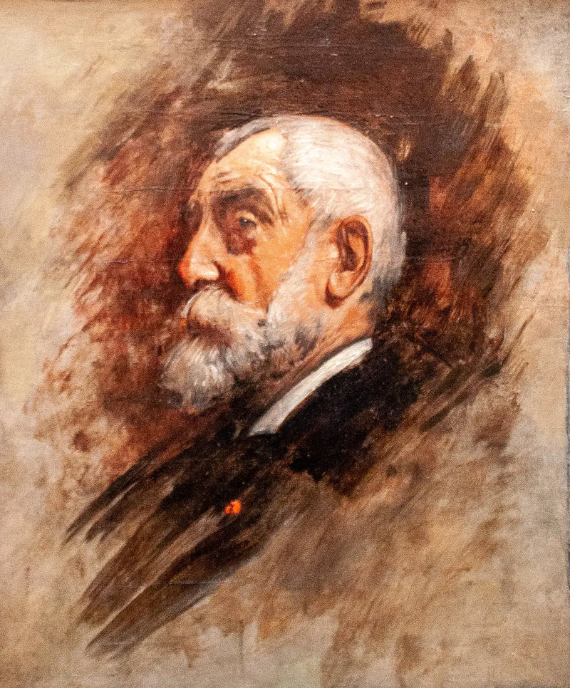 Portrét Henri Harpignies - Léon Bonnat