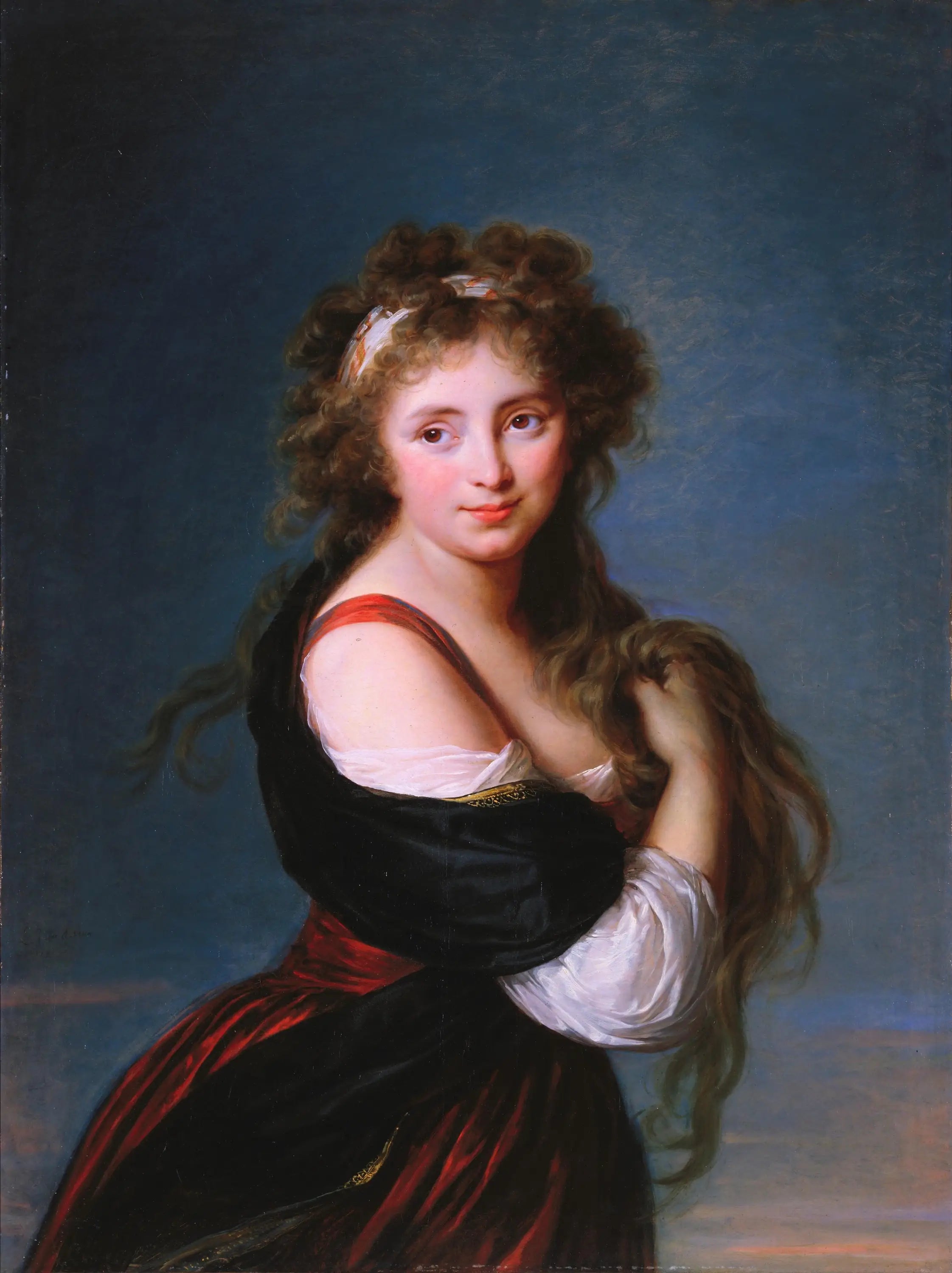 Portrait de Hyacinthe Gabrielle Roland - Élisabeth Vigée Le Brun - Alpha Reproduction