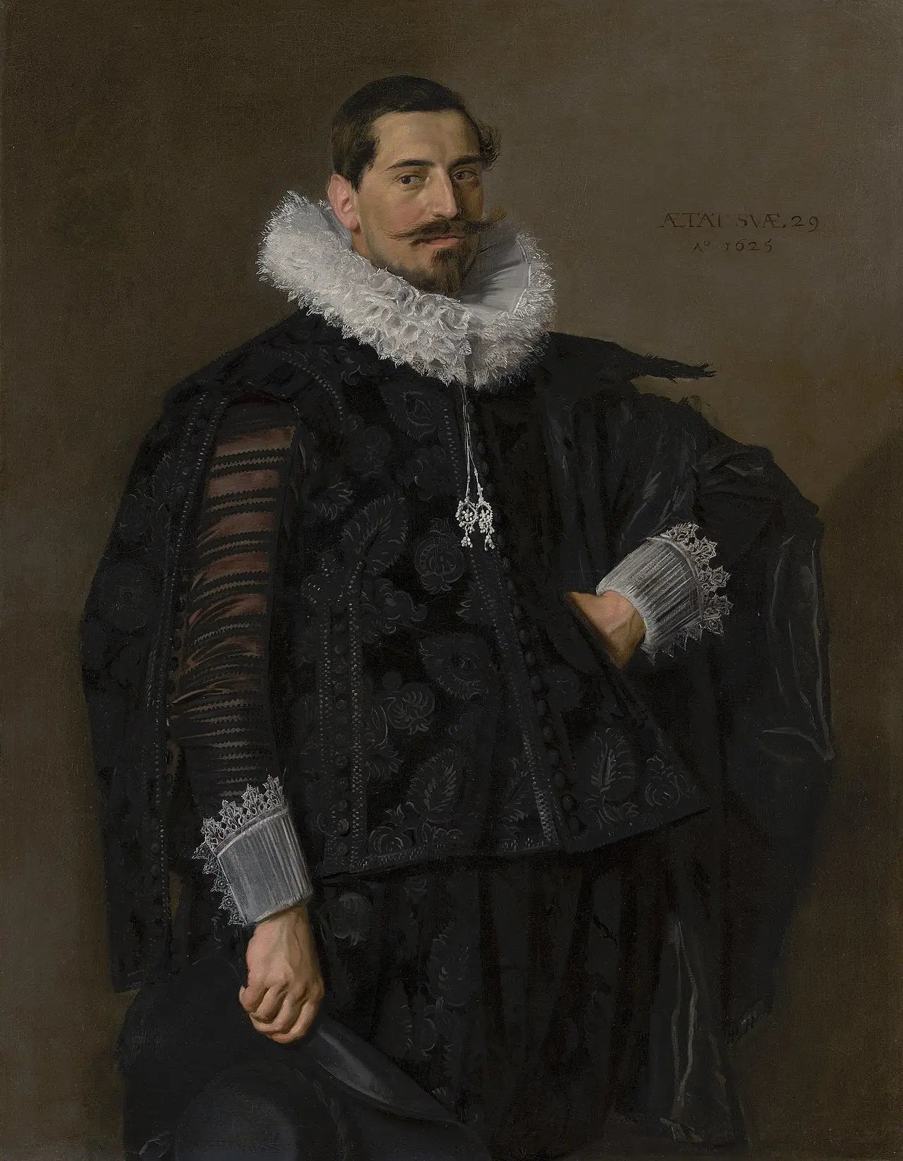 Portrait de Jacob Pietersz. Olycan (1596-1638) - Frans Hals - Alpha Reproduction