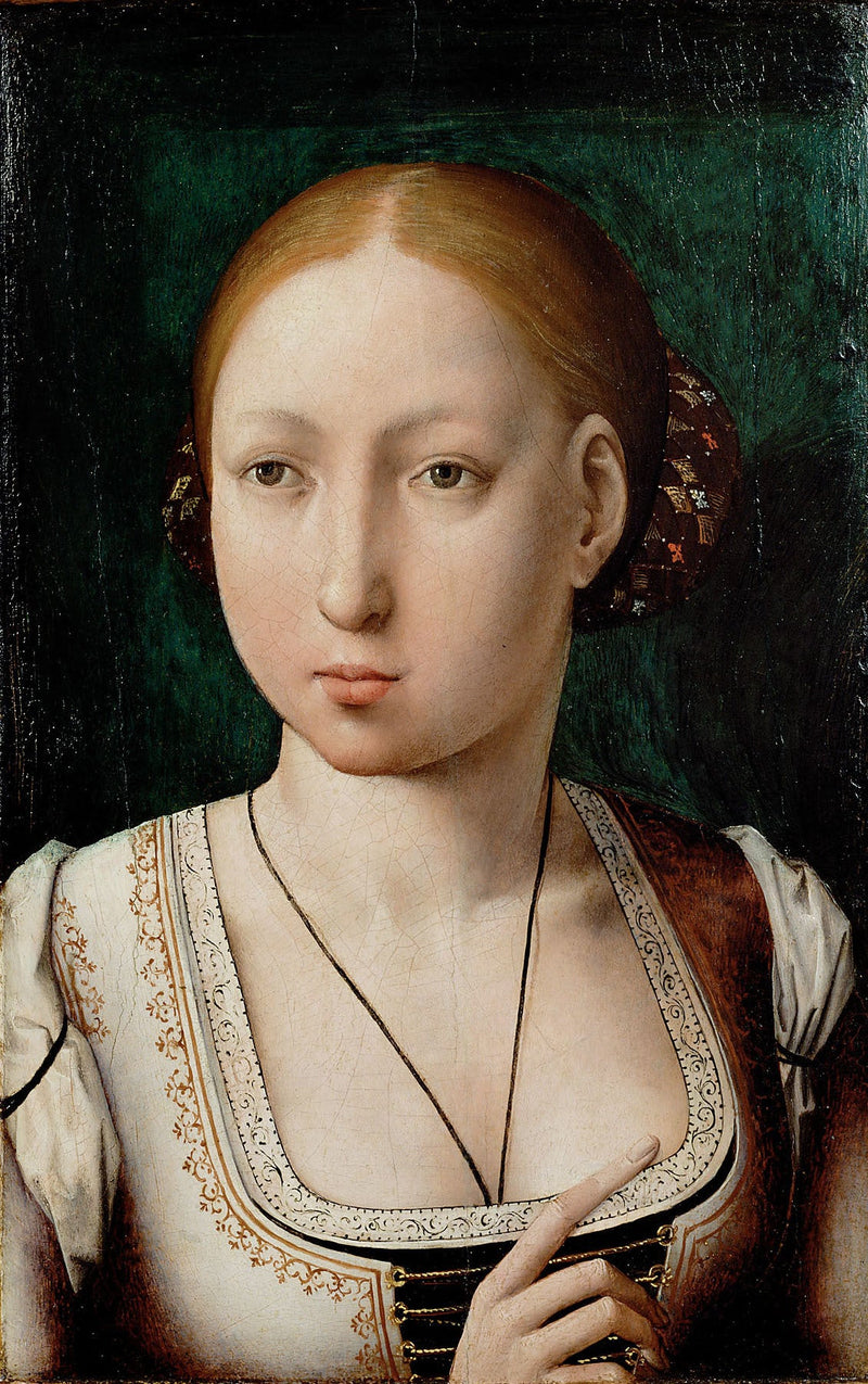 Portrét Jeanne la Folle - Juan de Flandes