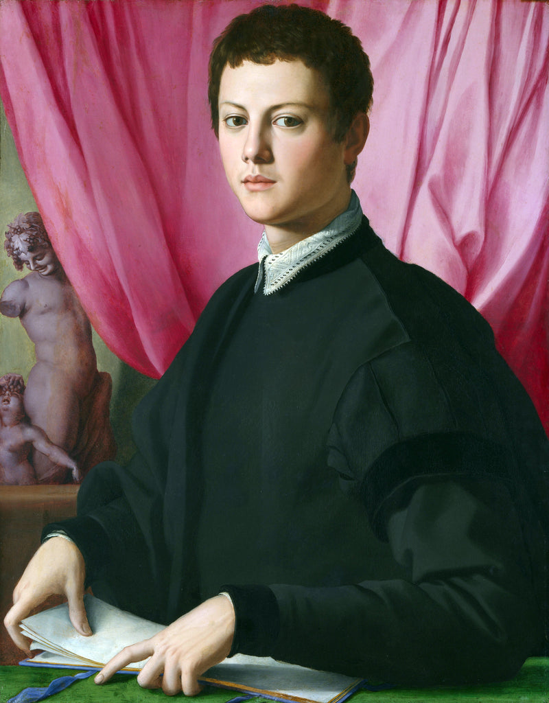 Portrét mladého muže - Bronzino