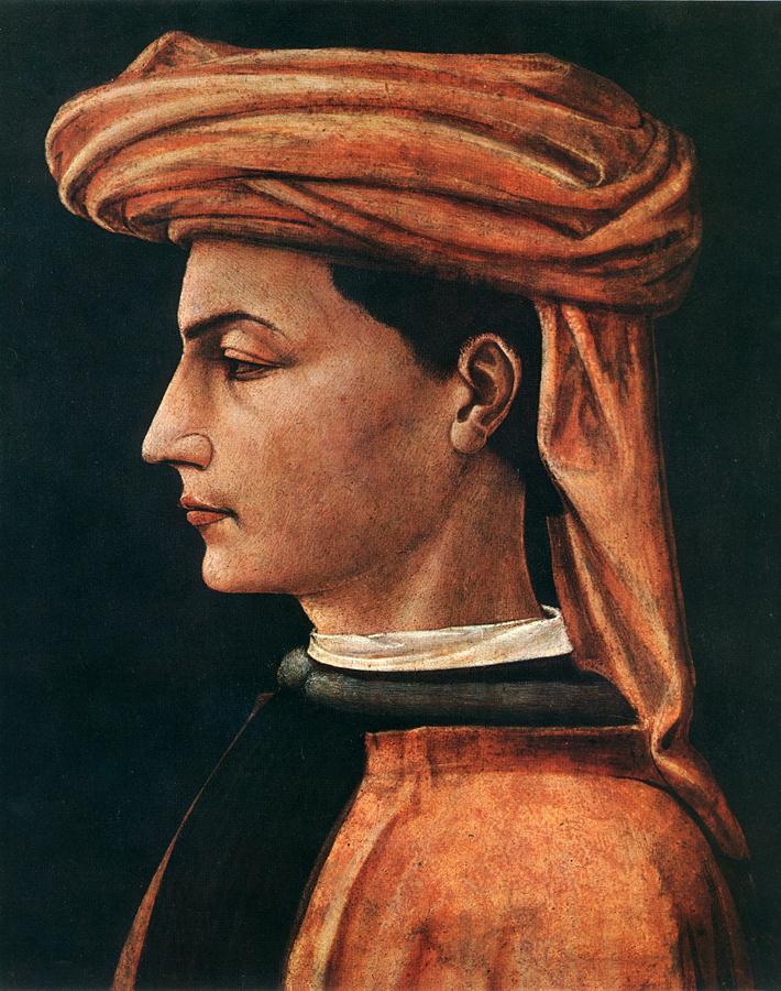 Portrét mladého muže - Domenico Veneziano