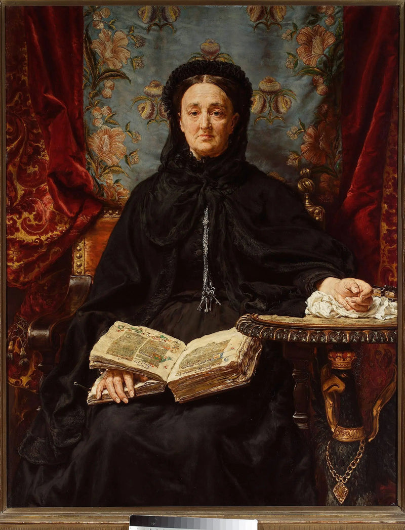 Portrét Katarzyny Potocké née Branická (1825-1907), manželky Adama - Jan Matejko