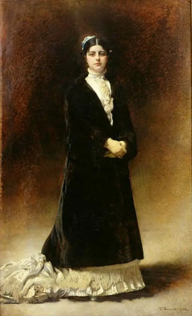 Portrét hraběnky Emanuella Pignatelli Potocka - Léon Bonnat