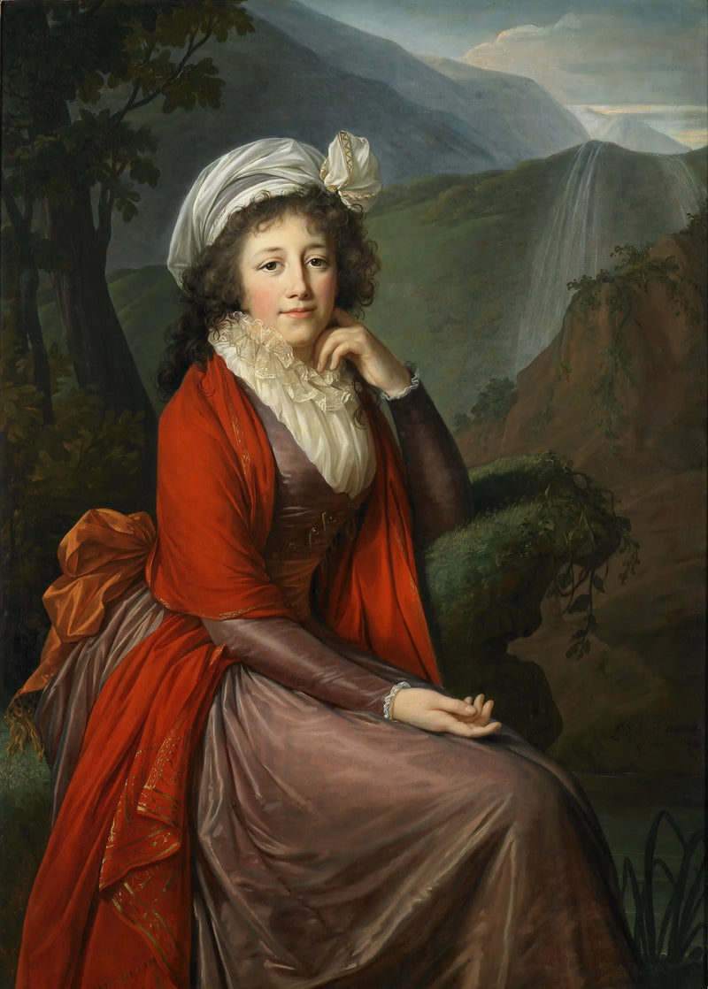 Portrét hraběnky Marie Terezie Bucquoi, rozené Parr (1746-1818) - Élisabeth Vigeé Le Brun