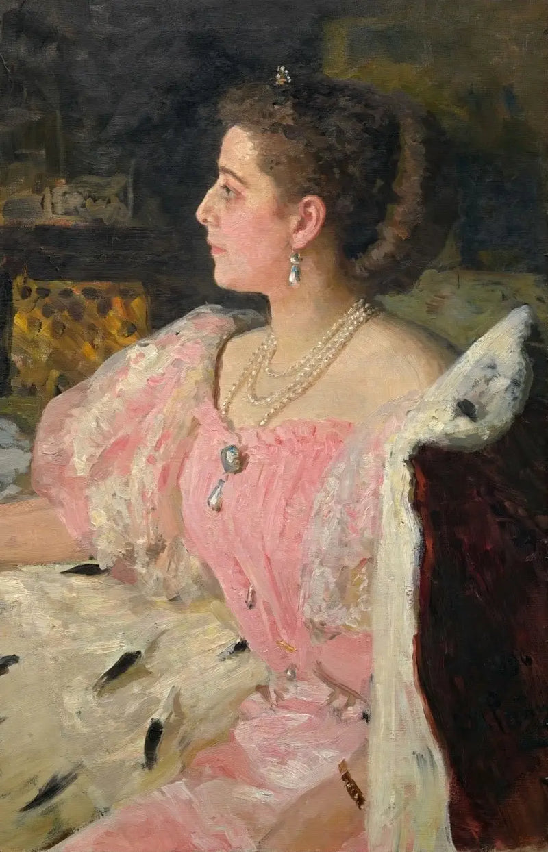 Portrét hraběnky Natálie Petrovny Goloviny - Ilya Repin