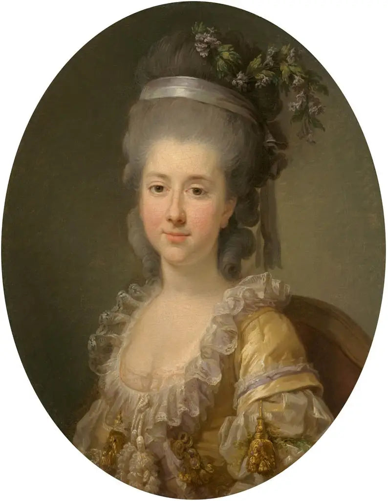Portrét hraběnky Urszula Potocka, rozené Zamoyska (cca 1750–1808/16) - Élisabeth Vigée Le Brun