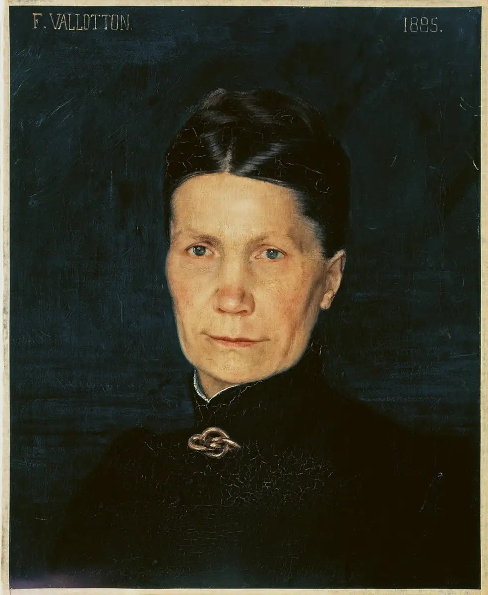 Portrait de la mère de l’artiste - Félix Vallotton - Alpha Reproduction