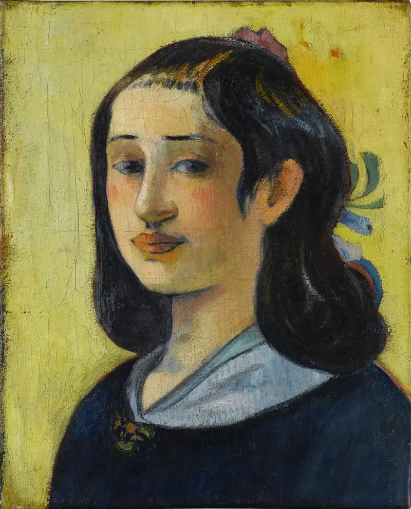 Portrét matky umělce - Paul Gauguin