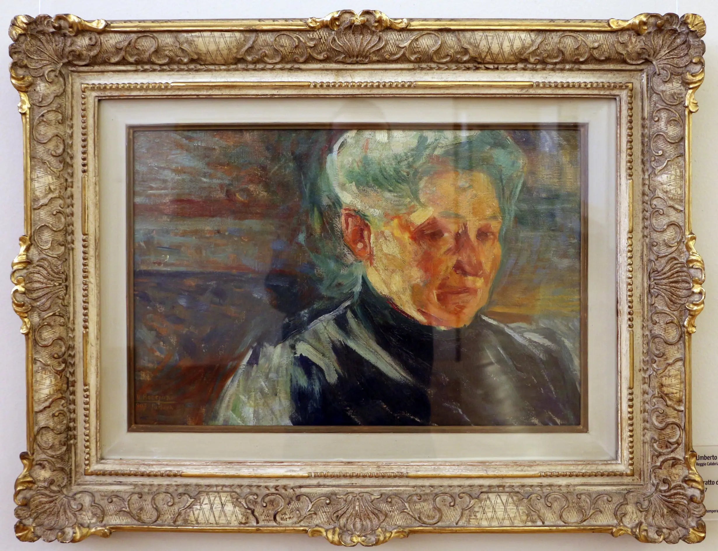 Portrait de la mère - Umberto Boccioni - Alpha Reproduction