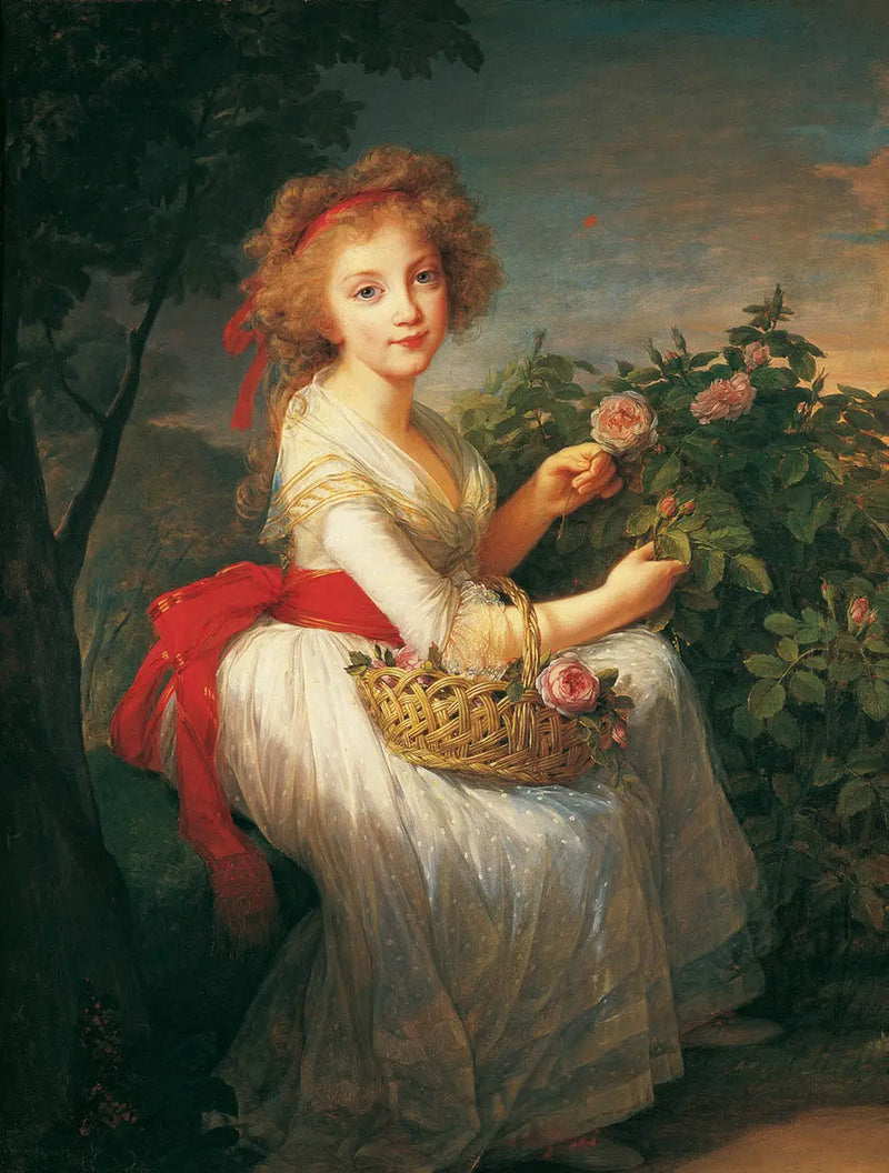 Portrét princezny Marie Cristiny - Élisabeth Vigée Le Brun