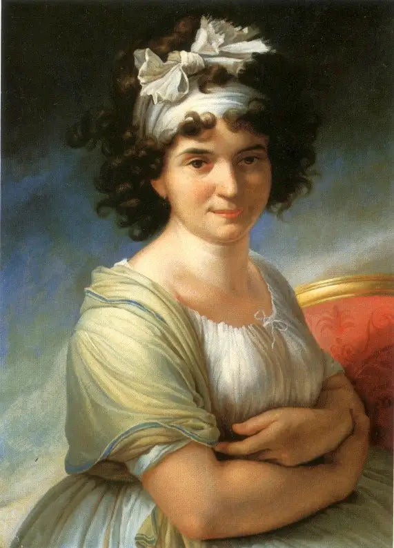 Portrét princezny Vlaminské (zpěvačka Cotelini?). - Élisabeth Vigée Le Brun