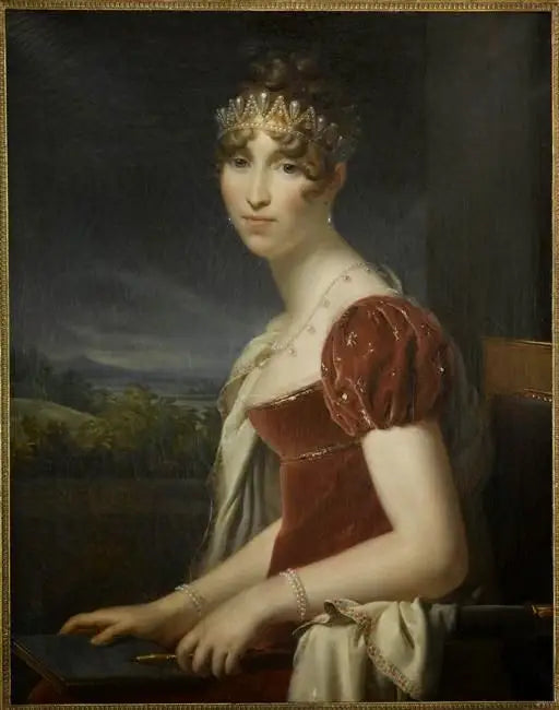 Portrét královny Hortense - François Gérard