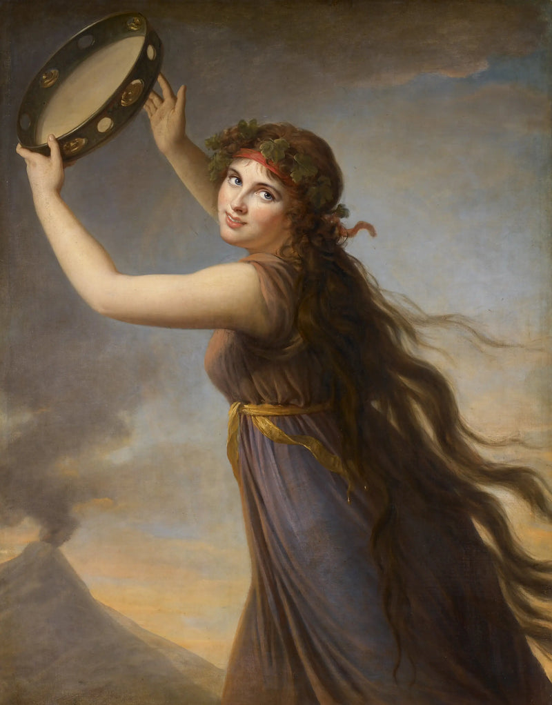 Portrét lady Hamilton (1761-1815) - Élisabeth Vigée Le Brun