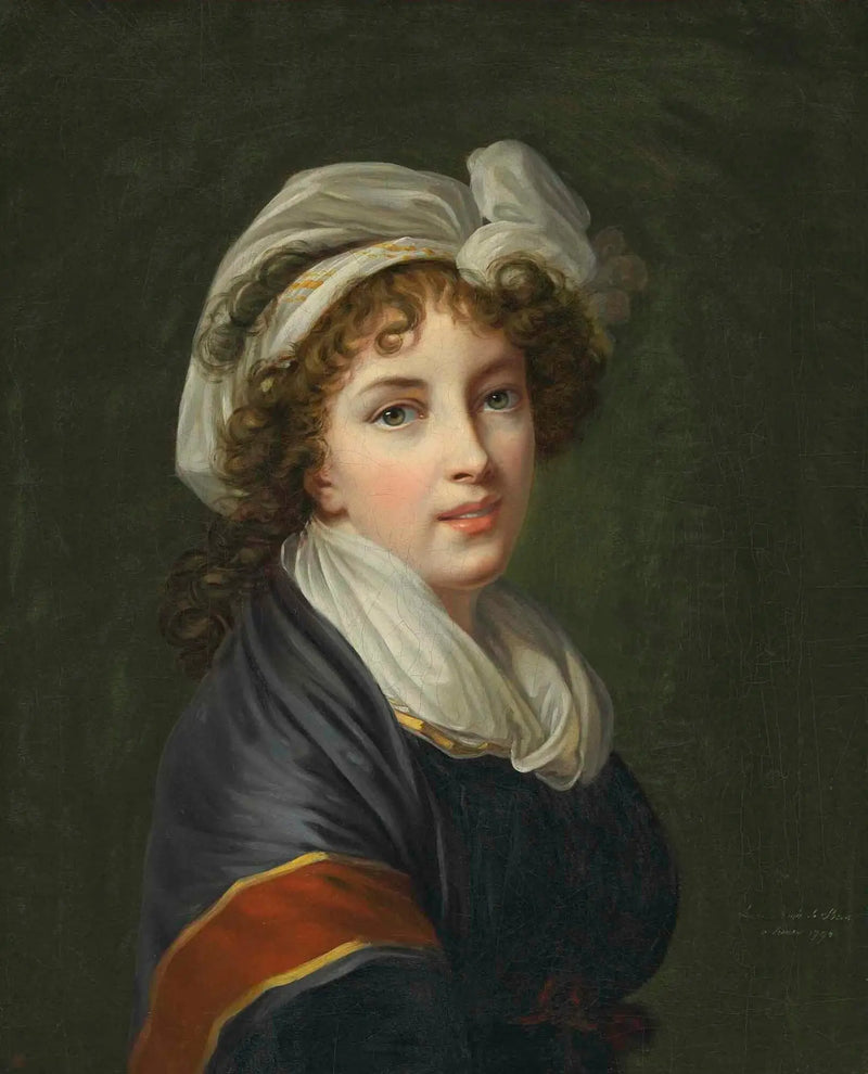 Portrét umělce, v bustu - Élisabeth Vigée Le Brun