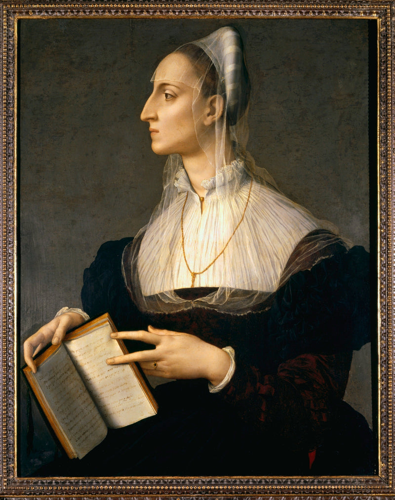 Portrét Laury Battiferri - Bronzino