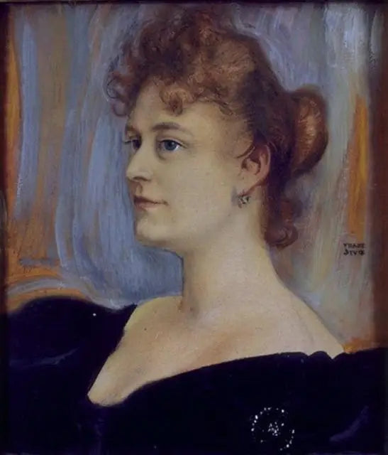 Portrét Lillian Sanderson - Franz Von Stuck