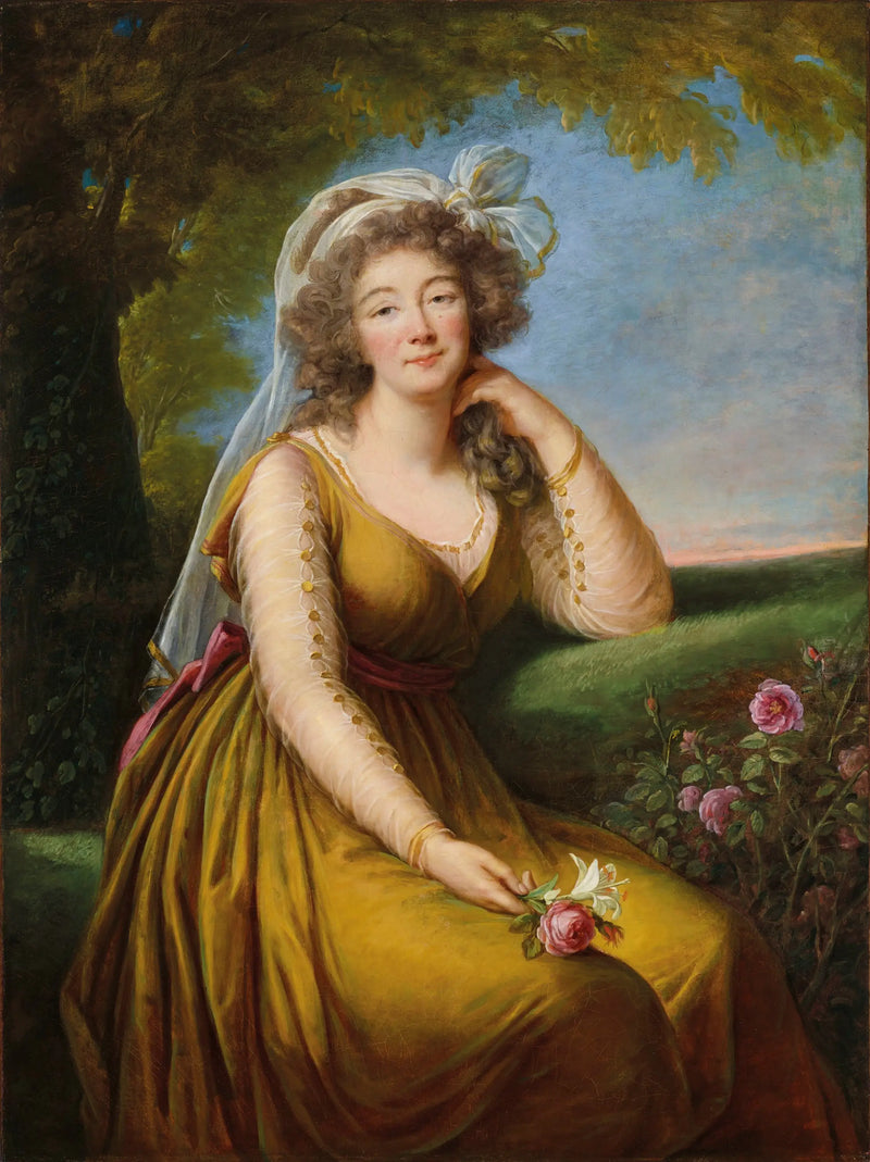 Portrét paní du Barry - Élisabeth Vigée Le Brun
