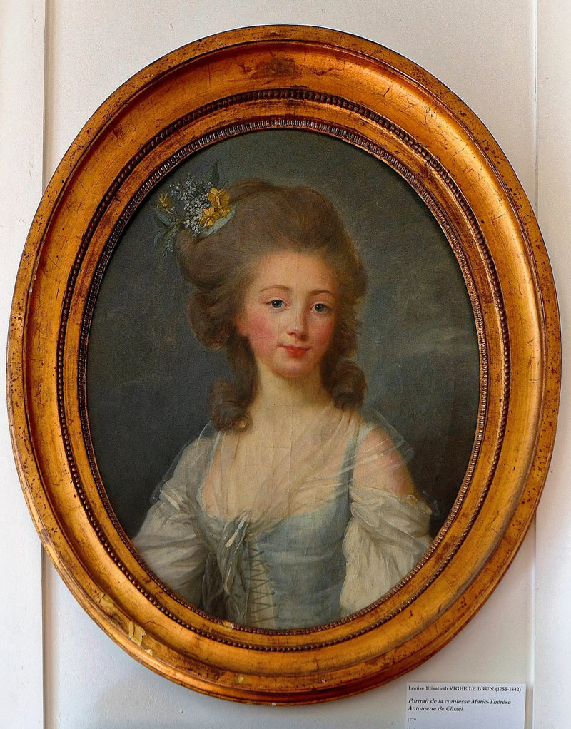 Portrét paní du Cluzel - Élisabeth Vigée Le Brun